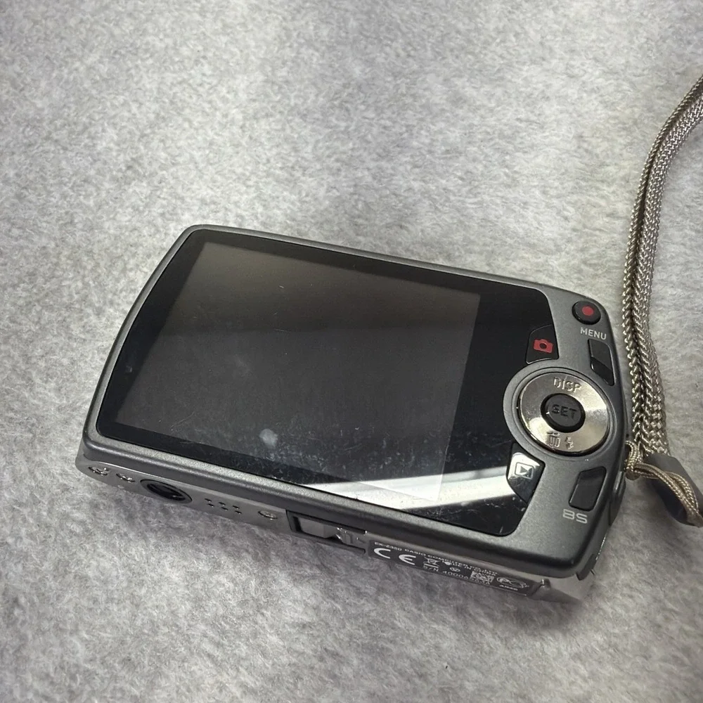 Casio Exilim EX-Z350 Digital Camera Silver For Parts Untested